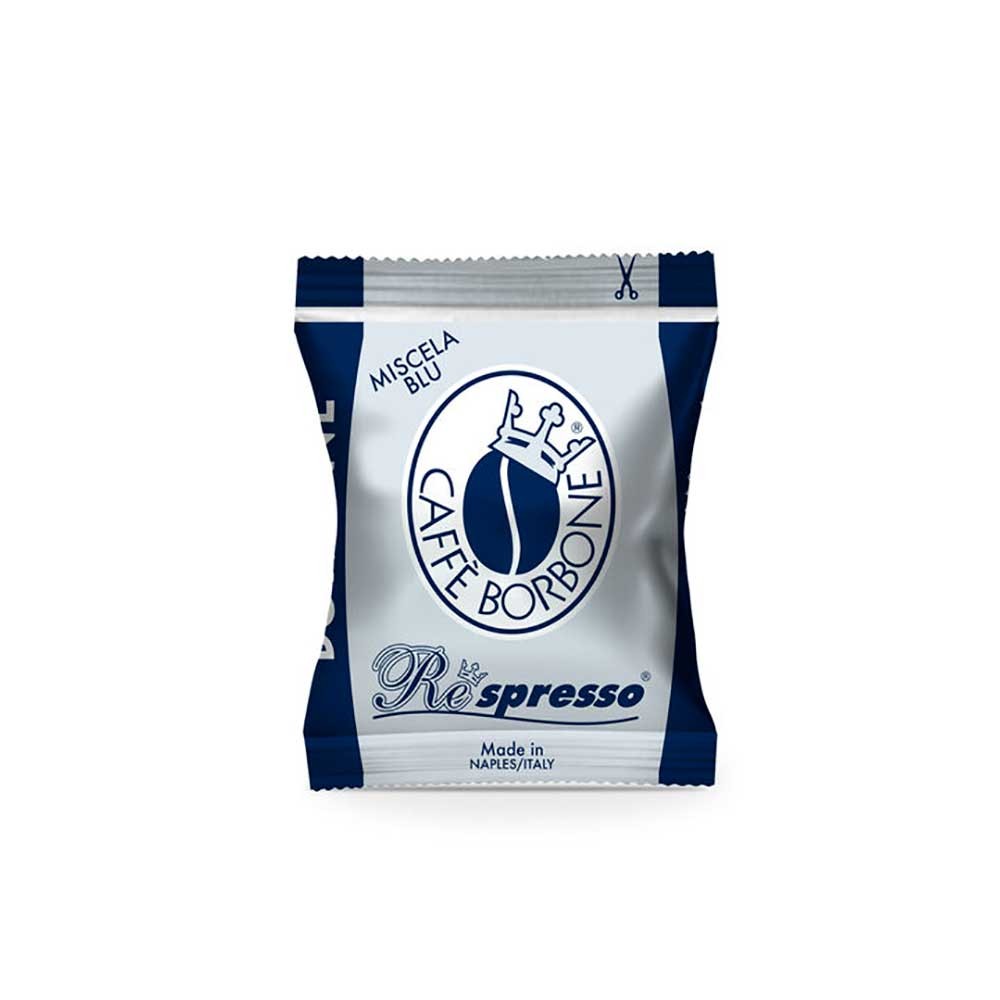 involucro capsula caffè Borbone compatibile Nespresso miscela blu